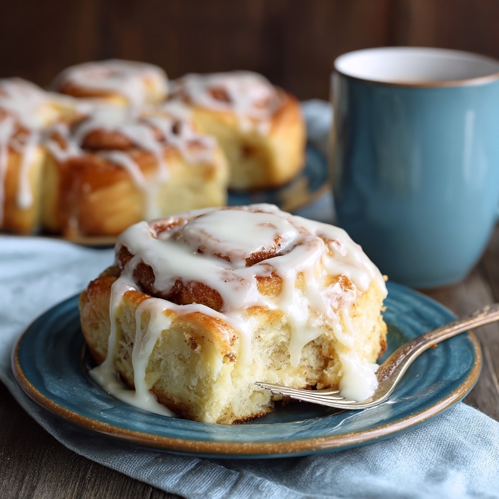 Sourdough Cinnamon Rolls with Cream Cheese Frosting Recipe - Recipe Image