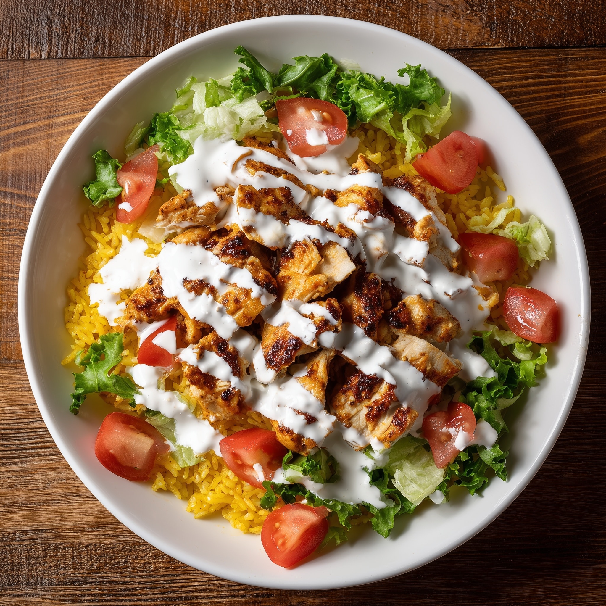 Dump-and-Bake Chicken Tzatziki with Rice Recipe - Recipe Image