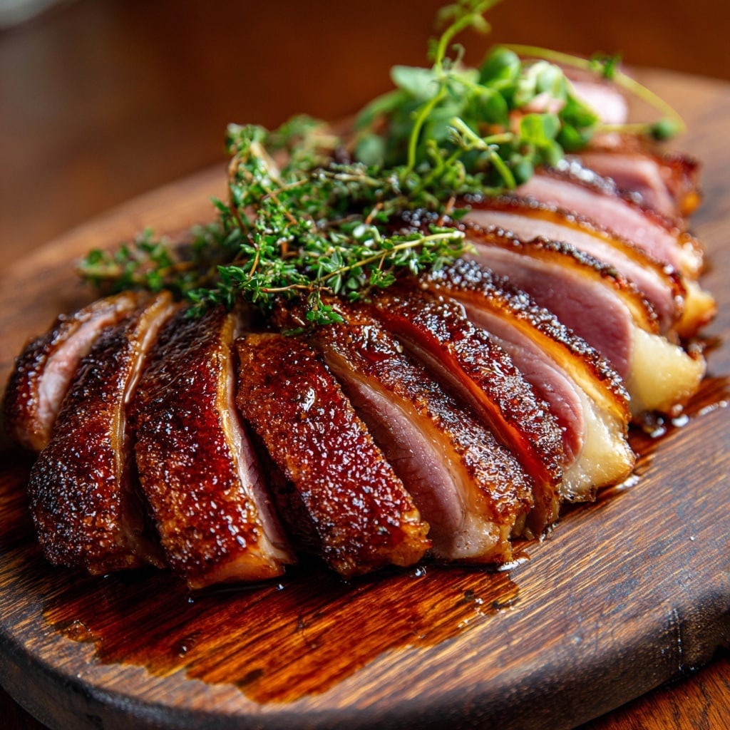 Crispy Skin Duck Breast Recipe - Recipe Image