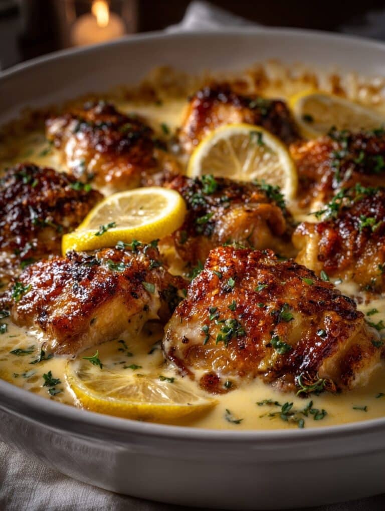 Greek Chicken with Lemon and Feta Recipe