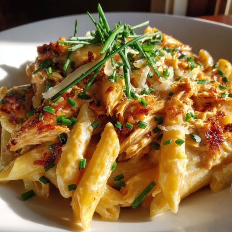 Creamy Crack Chicken Penne Recipe