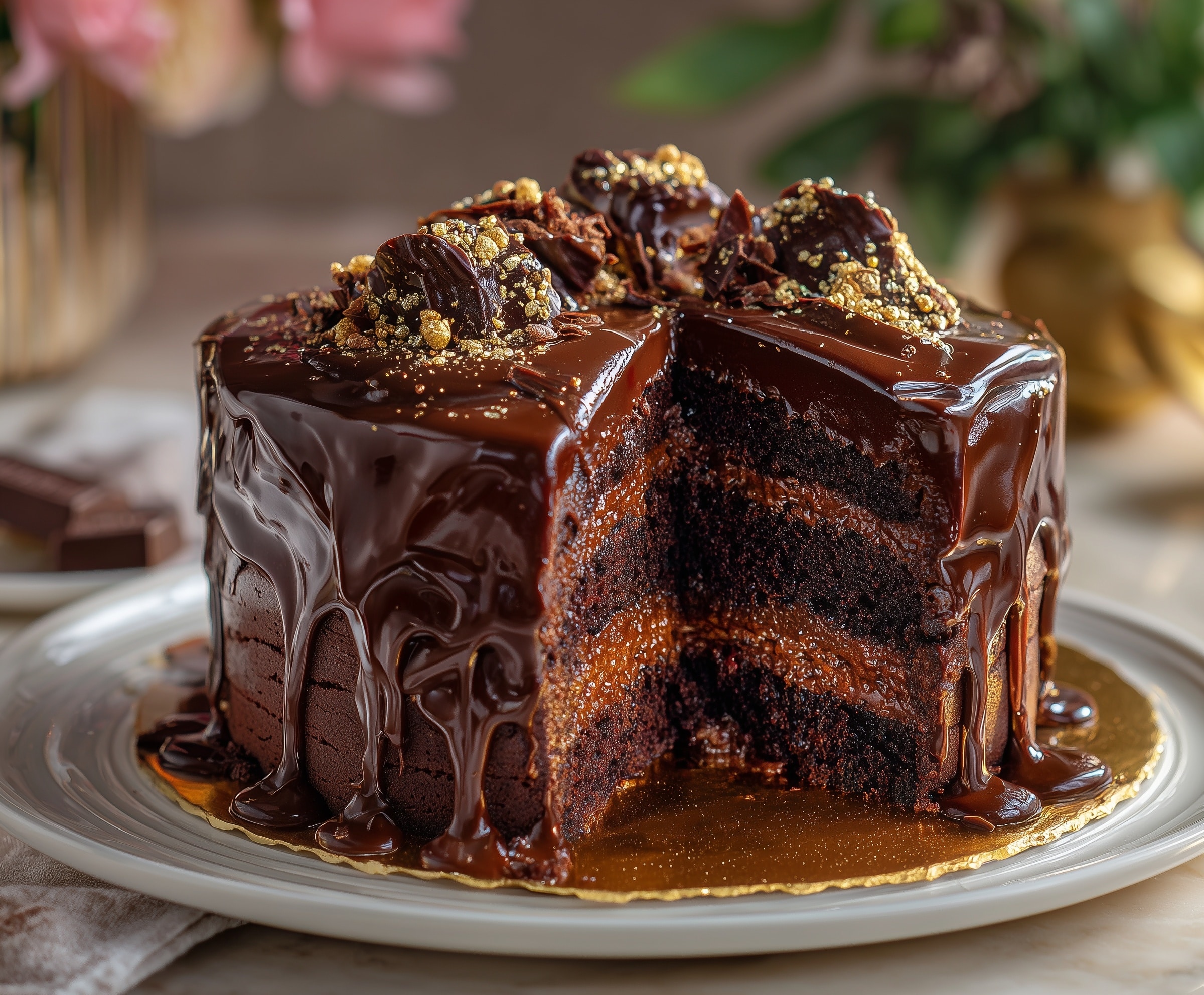 Date Night Chocolate Cake Recipe - Recipe Image