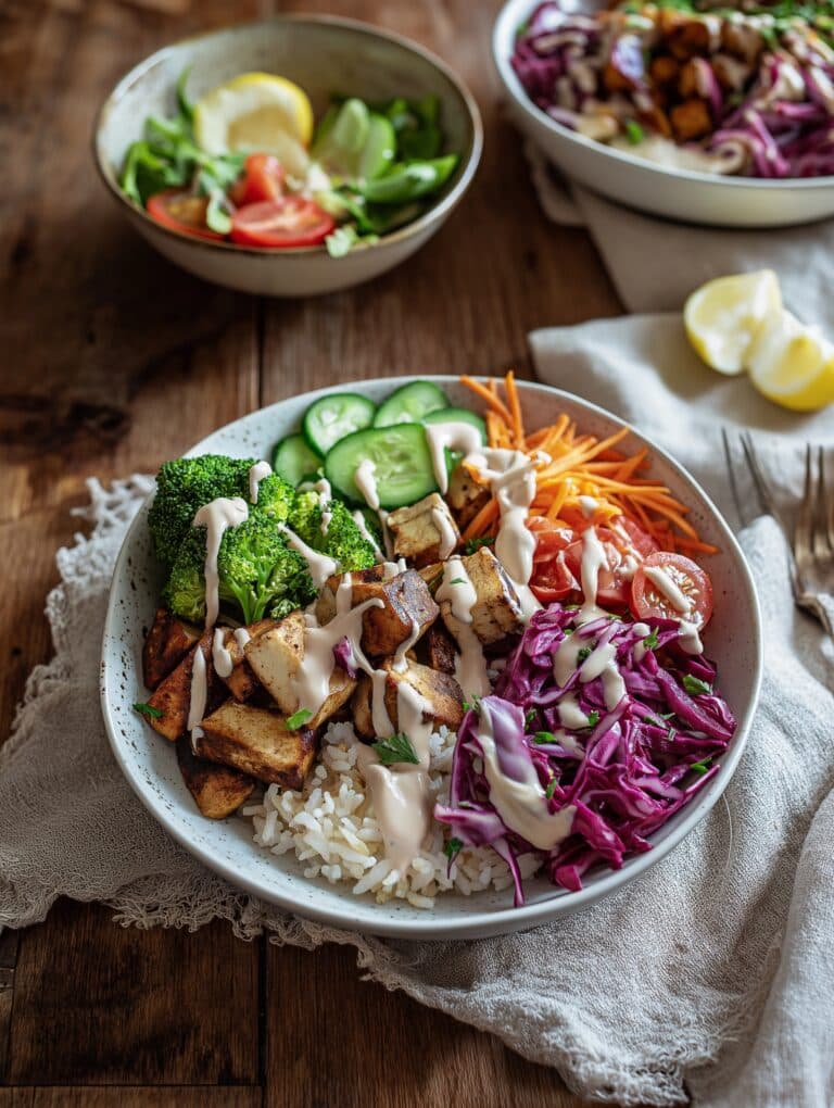 Roasted Teriyaki Veg Bowl Recipe