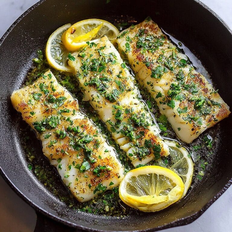 Pan Fry Tilapia with Pesto Cream Sauce Recipe
