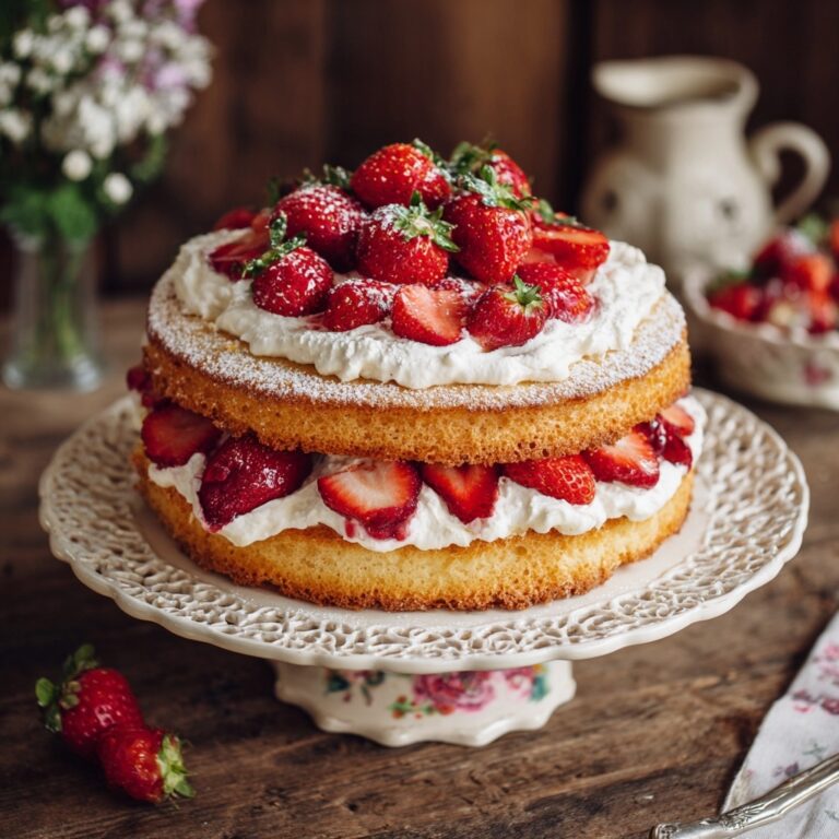 Strawberry Shortcake Cake Recipe