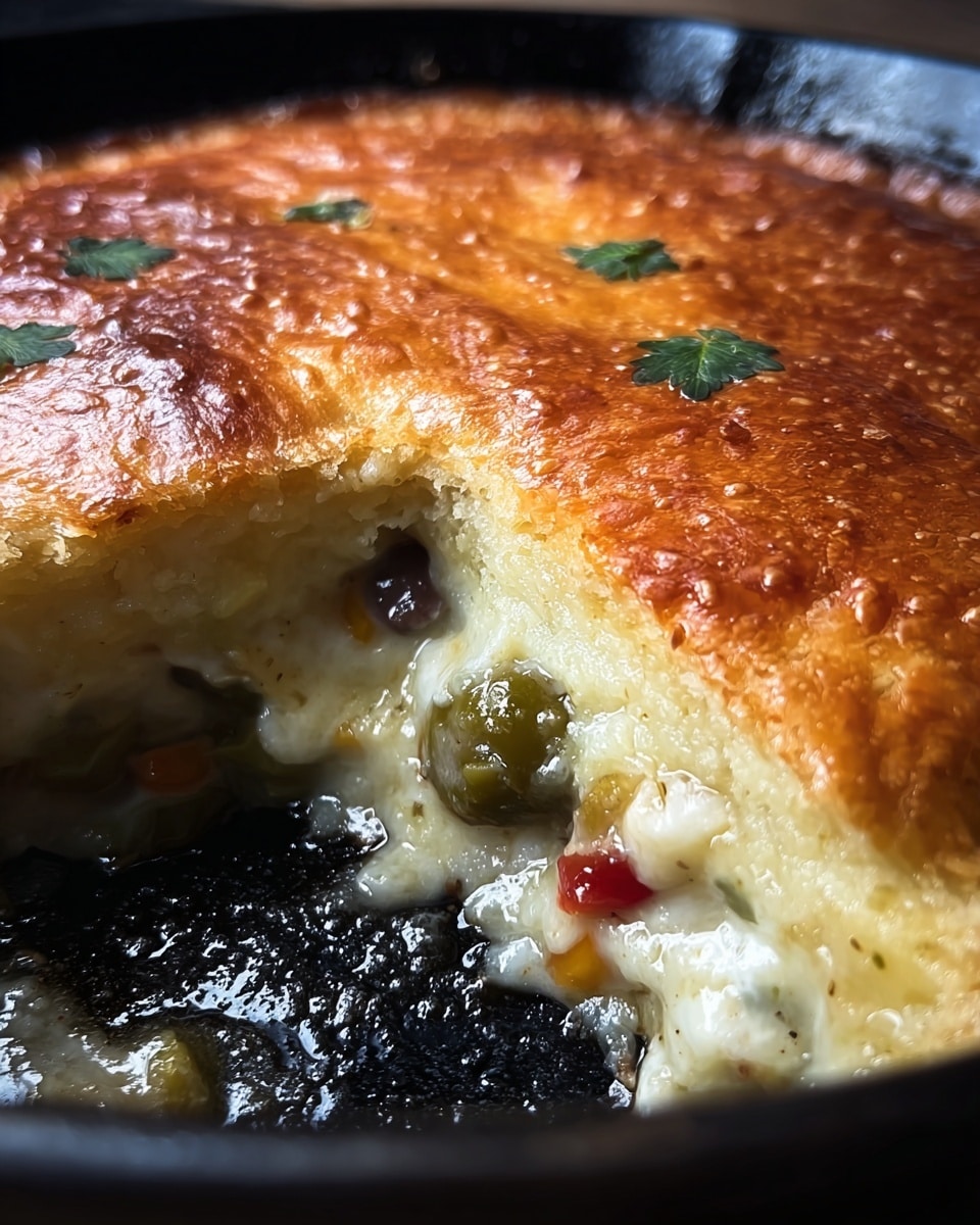 Chiles Rellenos Cornbread Recipe - Recipe Image