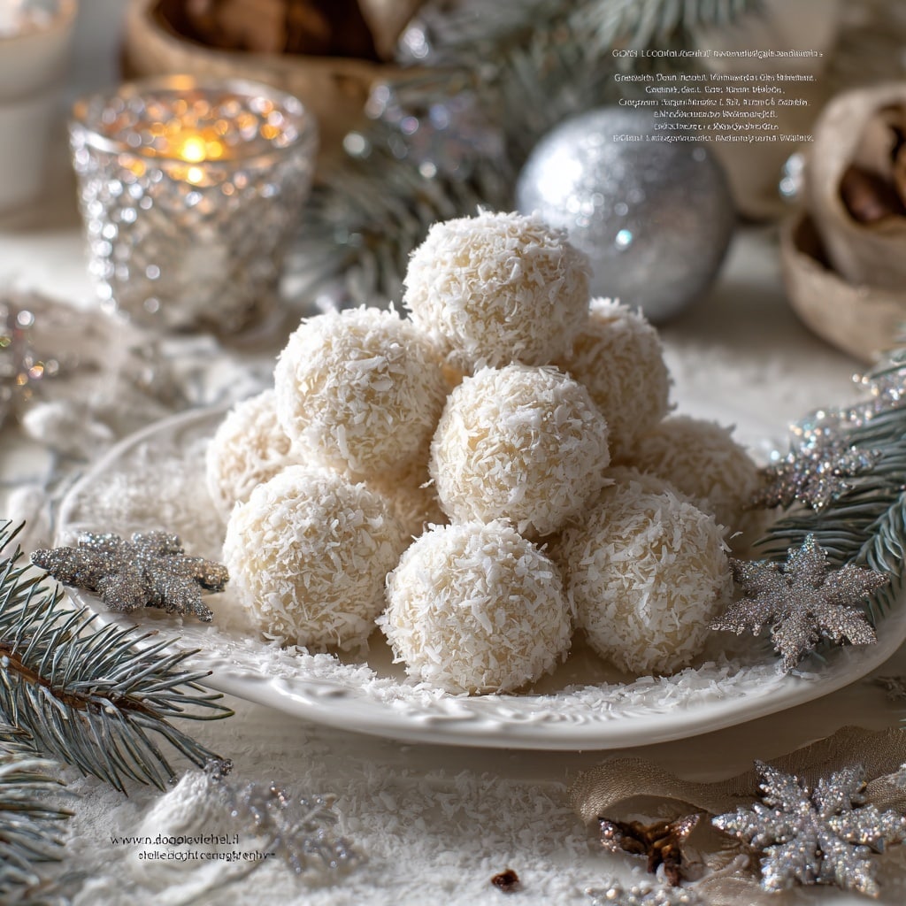 Raspberry-Filled Almond Snowball Cookies Recipe - Recipe Image