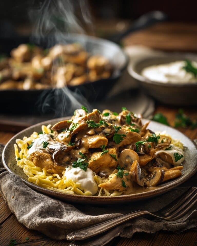 Creamy Chicken Stroganoff Recipe