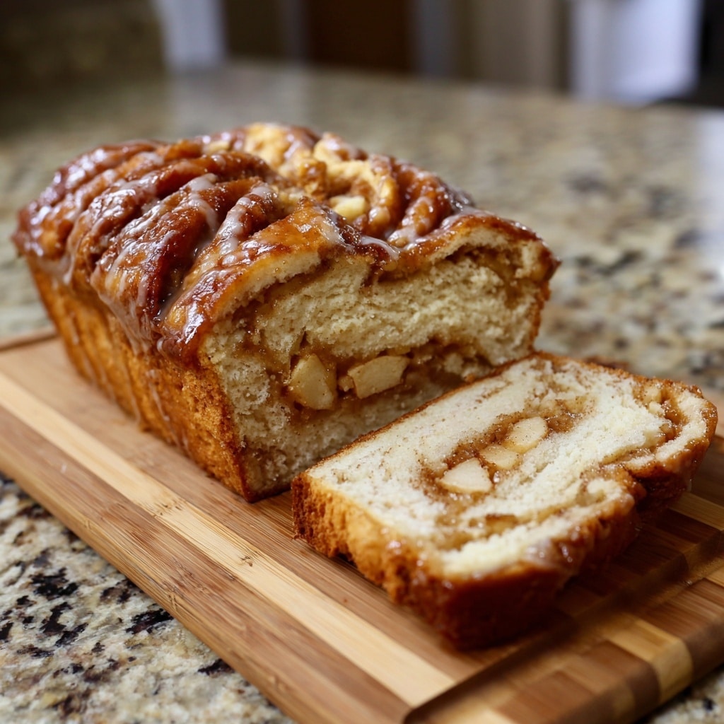 Caramel Apple Fritter Bread Recipe - Recipe Image
