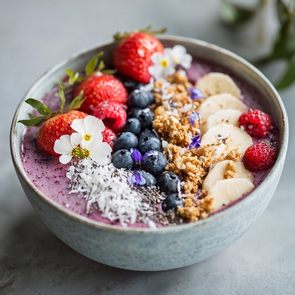 Coconut Smoothie Bowl Recipe - Recipe Image