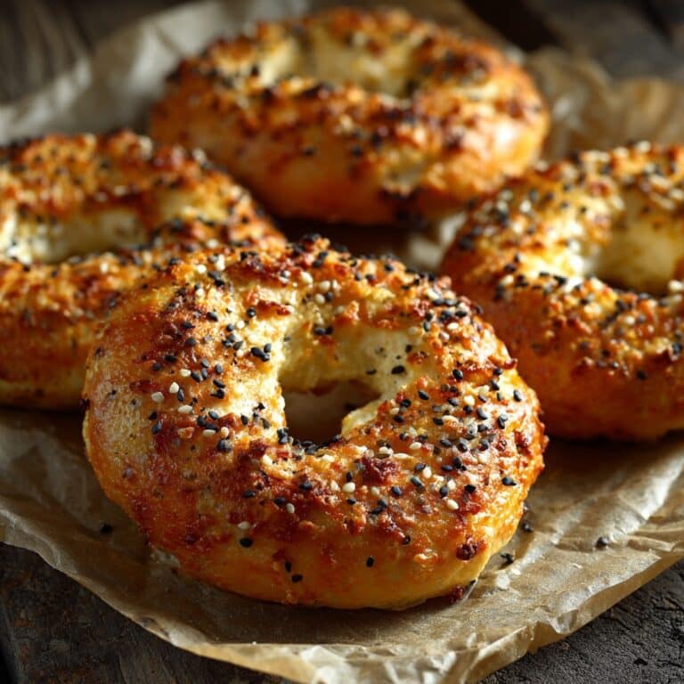 Deliciously Easy 3-Ingredient Cottage Cheese Bagels Recipe