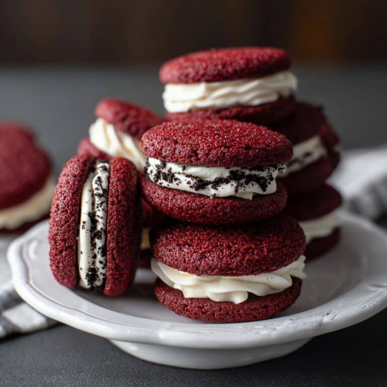 Red Velvet Oreo Cookies Recipe