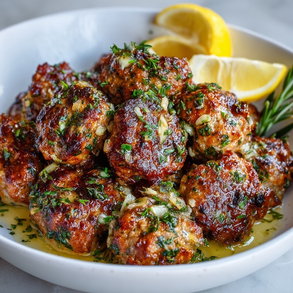 Ricotta Meatballs with Crispy Topping Recipe - Recipe Image