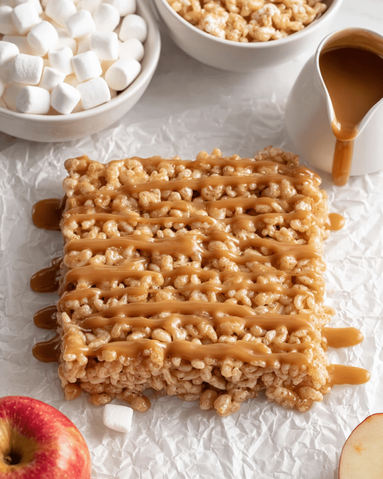 Apple Pie Rice Krispie Treats Recipe