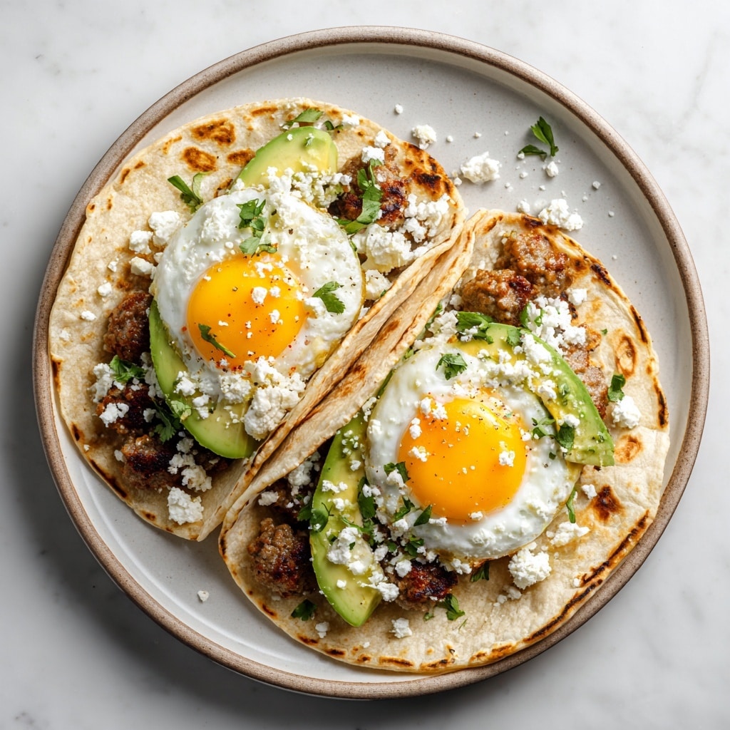 Roasted Corn and Fried Egg Tacos Recipe - Recipe Image