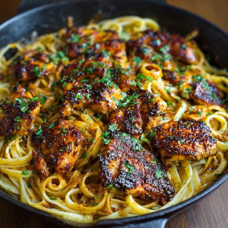 Spicy Cajun Honey Butter Chicken & Pasta Recipe