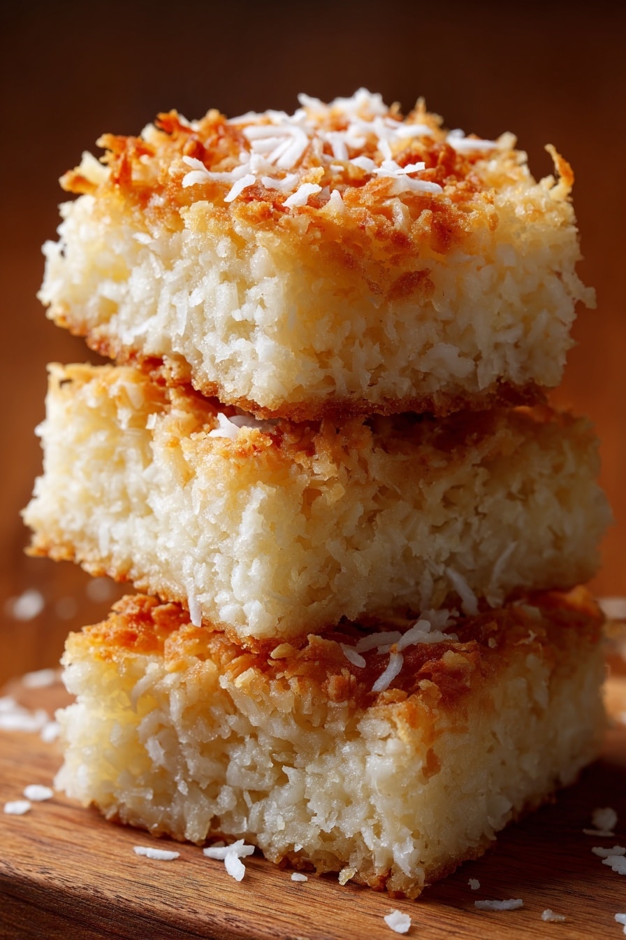 Coconut & Cardamom Traybake Recipe - Recipe Image