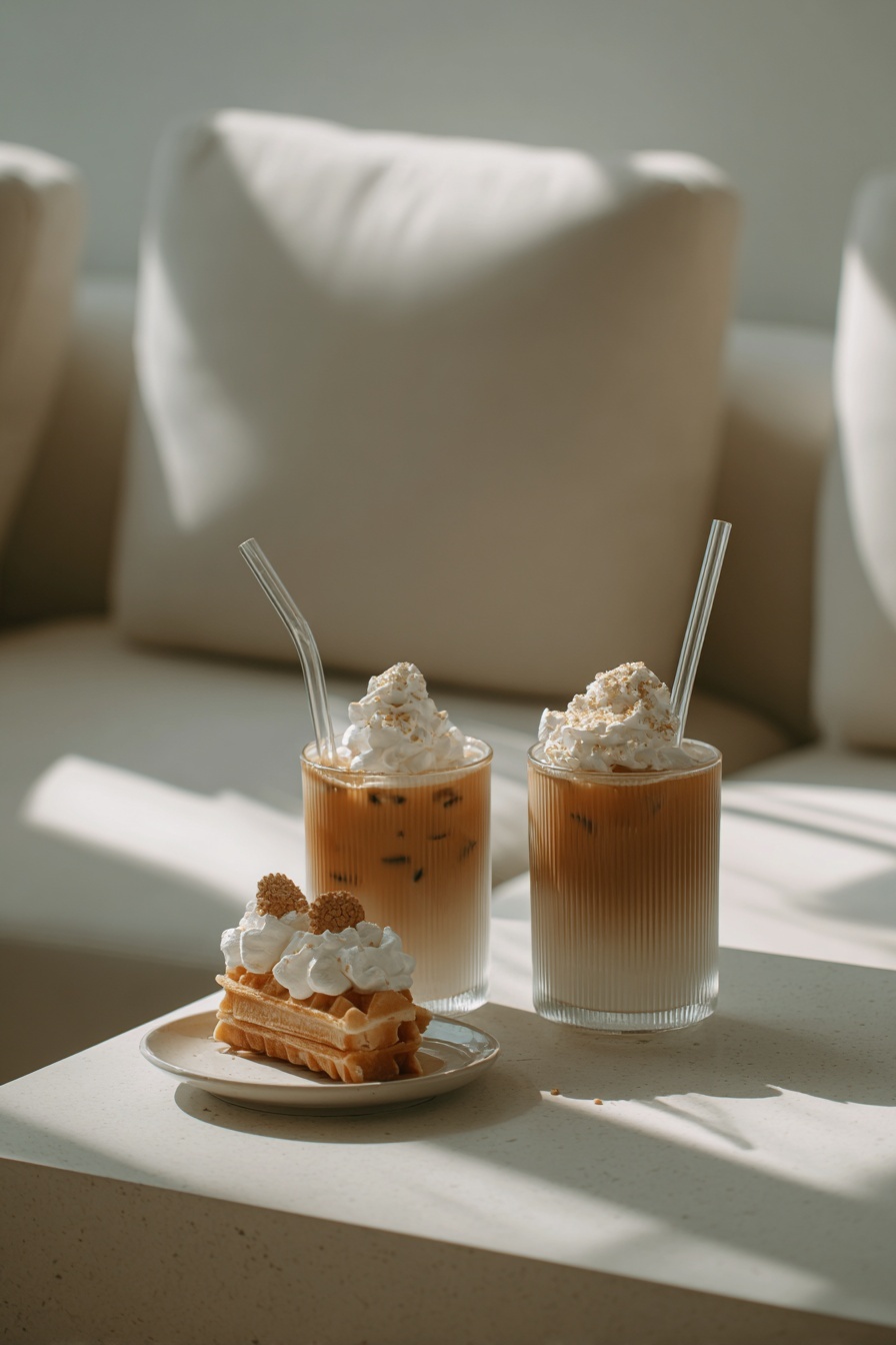 French Toast Iced Latte Recipe - Recipe Image