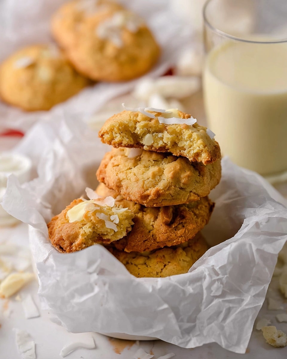 Almond Flour Coconut Cookies Recipe - Recipe Image