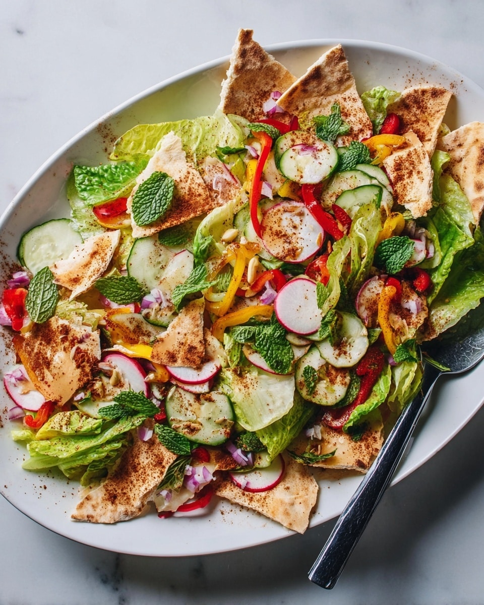 Fattoush Salad Recipe - Recipe Image