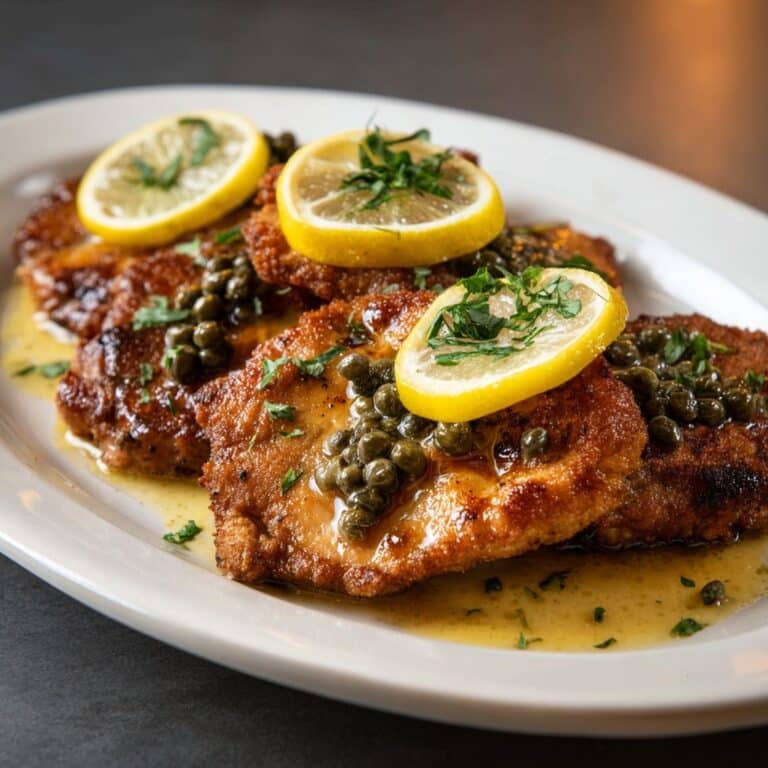 Extra Lemony Seitan Piccata Recipe