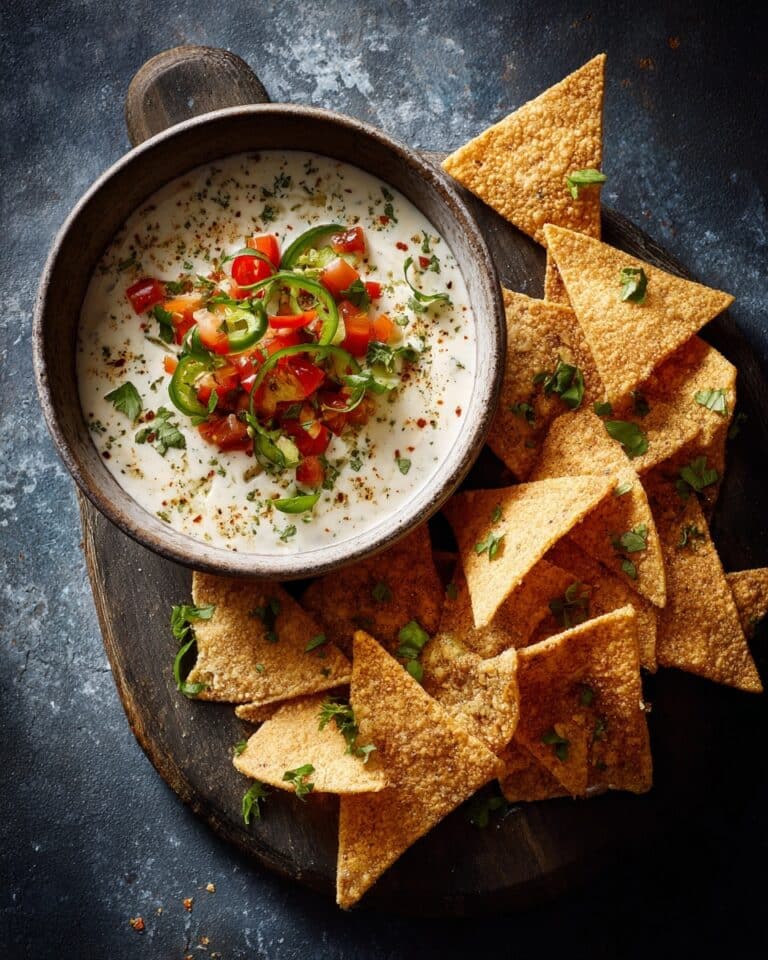 Doritos Dip with Cottage Cheese, Green Onions, and Fire-Roasted Corn Recipe