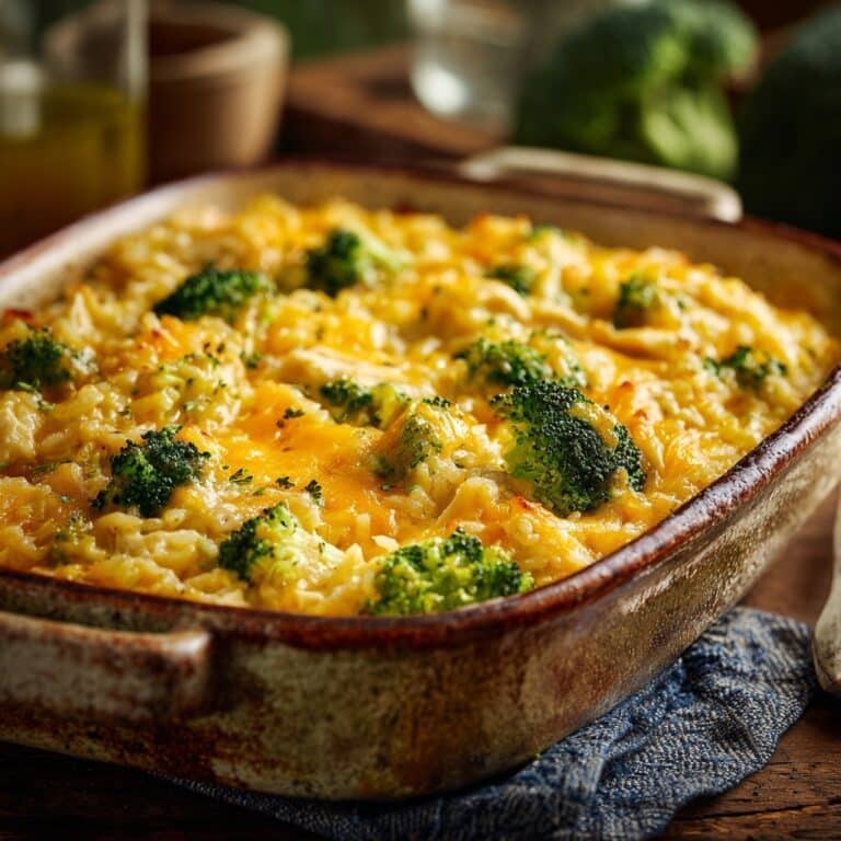 Skillet Broccoli-Cheddar Rice Recipe