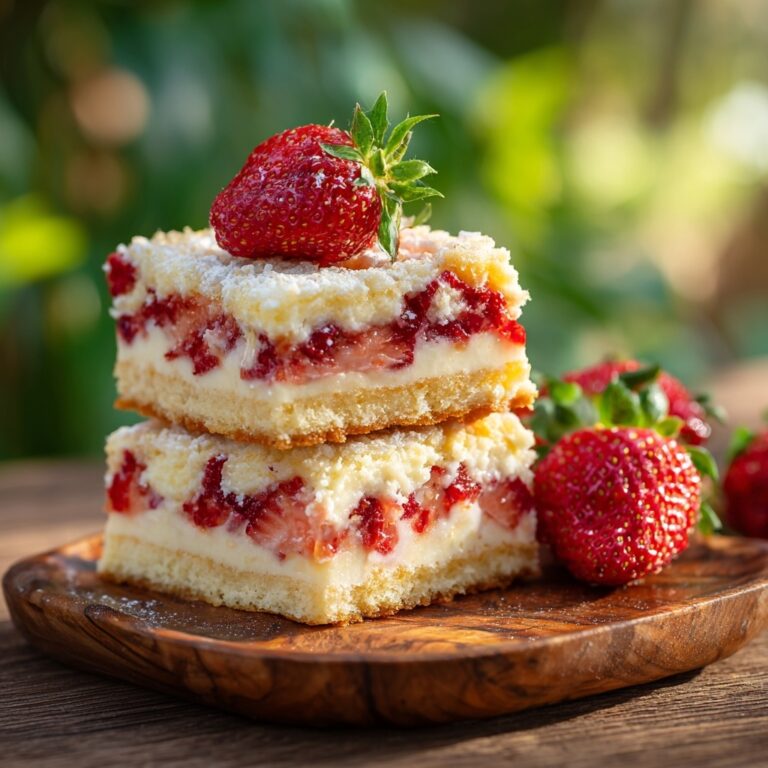 Strawberry White Chocolate Blondies Recipe