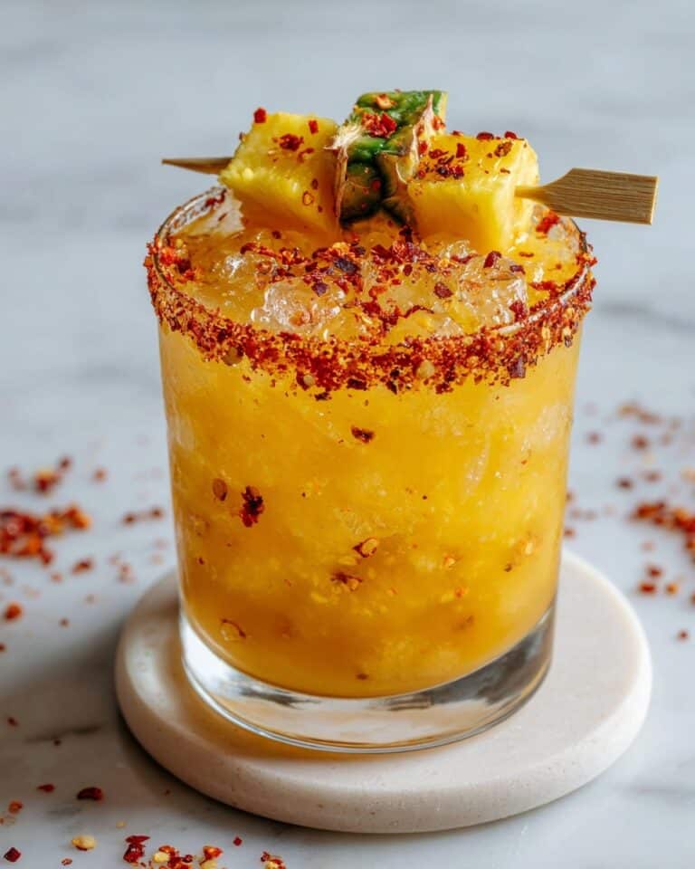 Hot Honey Spicy Mango Margarita Recipe
