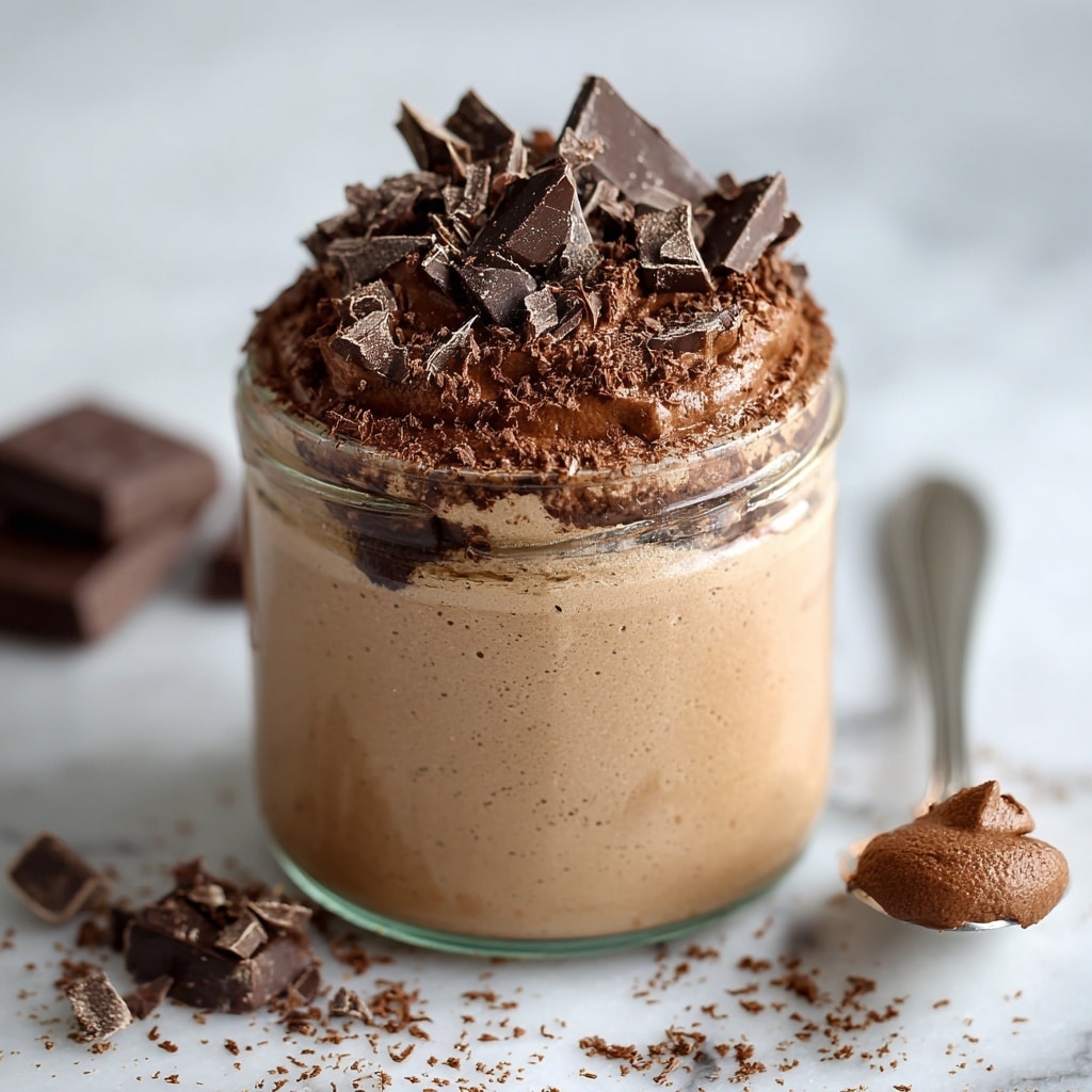 Healthy Protein Pudding with Greek Yogurt, Nut Butter, and Cocoa Recipe - Recipe Image