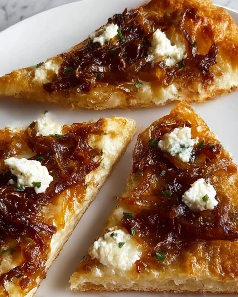 Caramelized Onion and Goat Cheese Tarts Recipe
