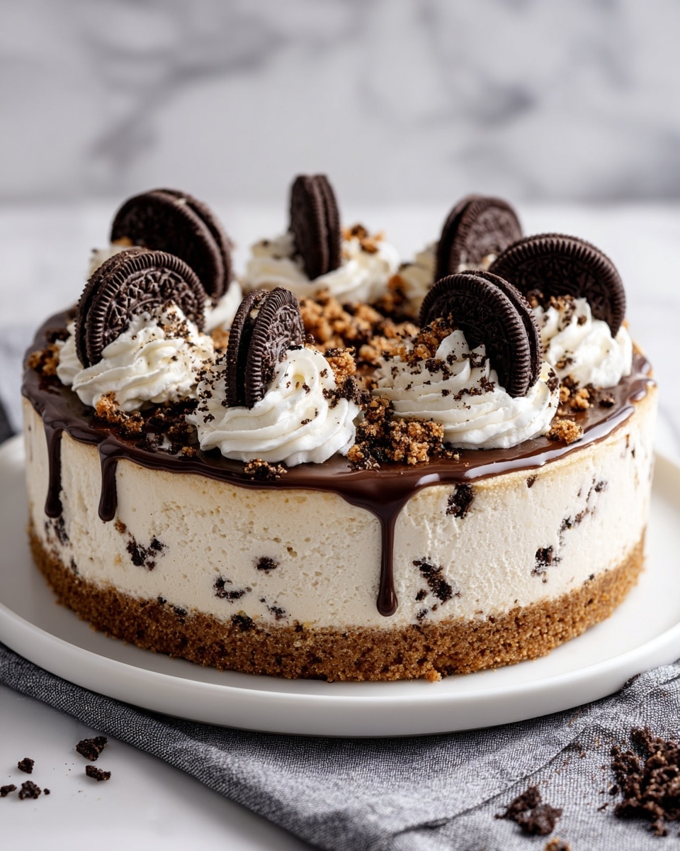 Cookies & Cream Cheesecake Recipe - Recipe Image