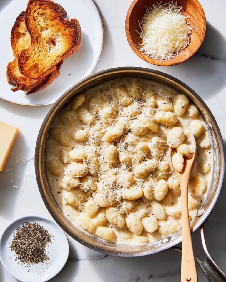 Cacio E Pepe White Beans Skillet Recipe