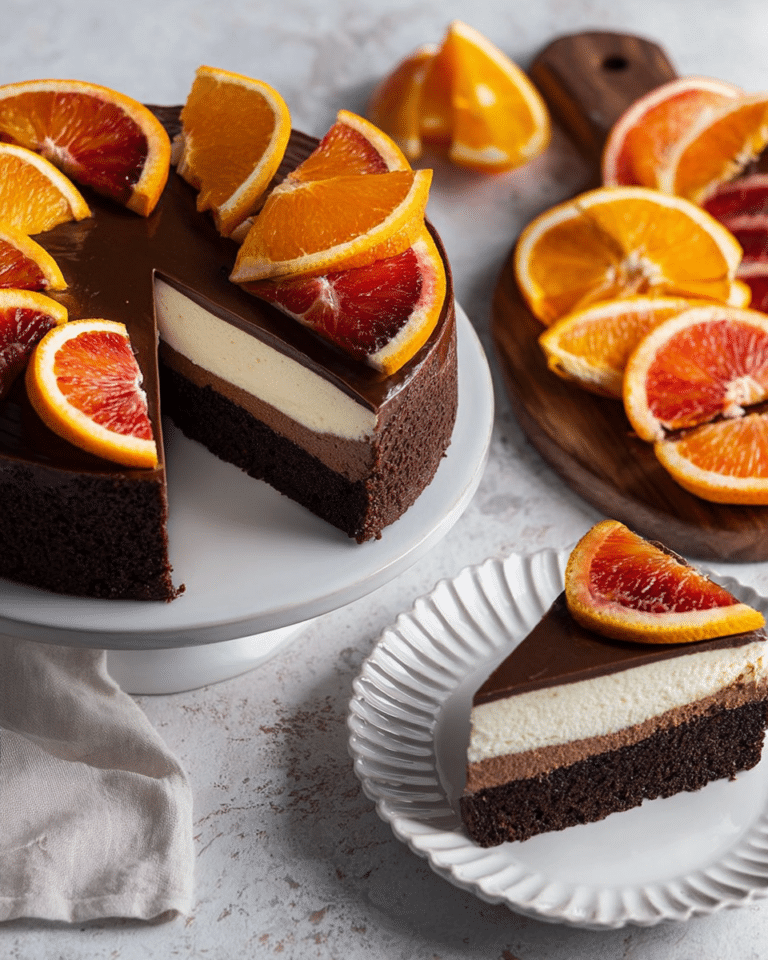 Vegan Chocolate Orange Gingerbread Cake Recipe