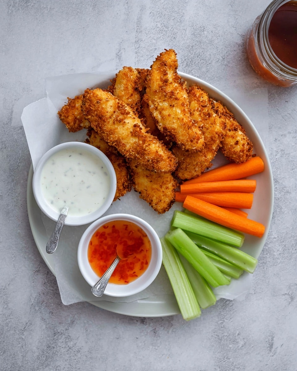 Tender Air Fryer Chicken Tenders Recipe - Recipe Image