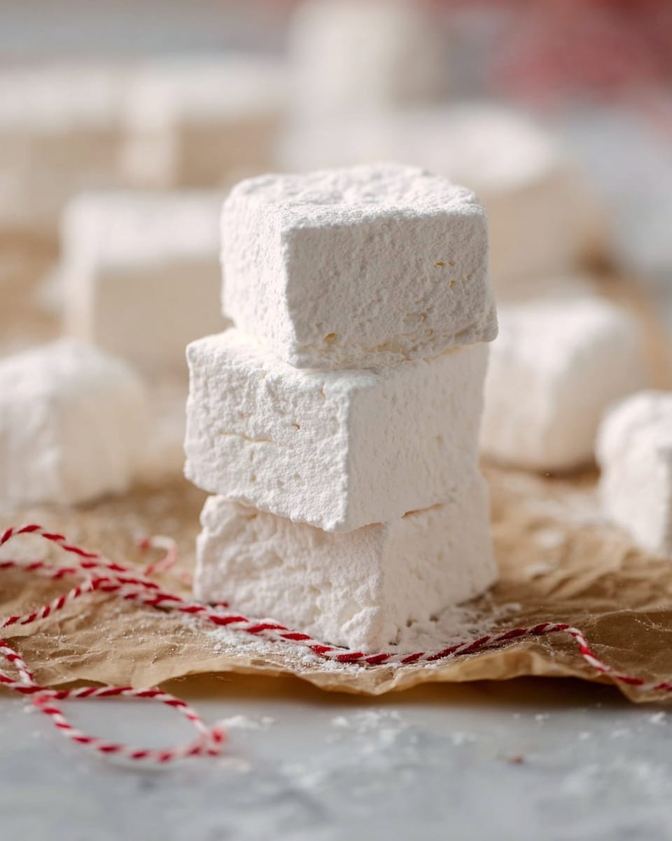 Homemade Marshmallows (Corn Syrup Free) Recipe - Recipe Image