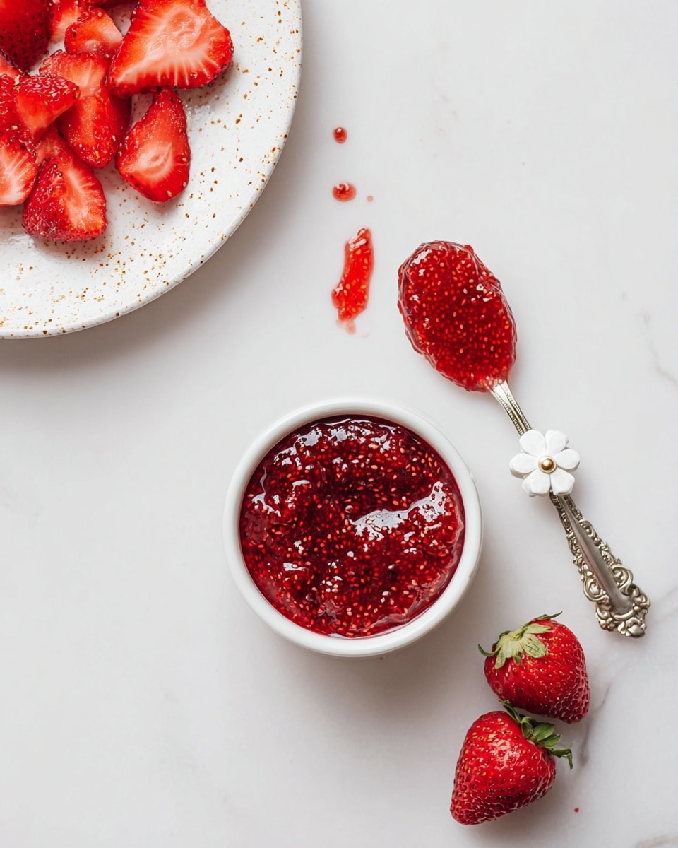 Strawberry Chia Jam Recipe - Recipe Image